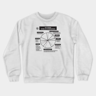 Six Sigma Wheel of Domination Crewneck Sweatshirt